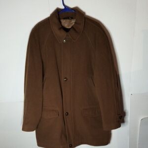 Mario Valente Wool And Cashmere Men's Size 42 Coat